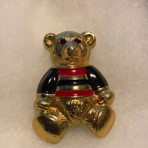 Vintage Bear Pin.